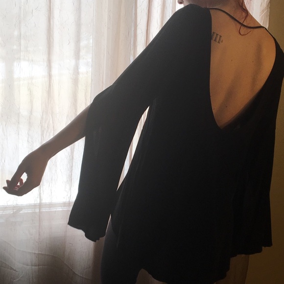 Black embroidered tunic from Urban Outfitters - Picture 3 of 6